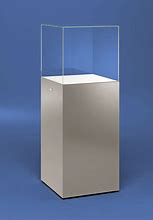 Image result for Pedestal Display Case