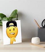 Image result for Lip Bite Emoji with Hat