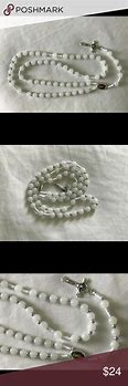 Image result for White Crystal Beads