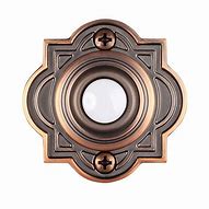 Image result for Lighted Doorbell Button Bronze