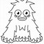 Image result for Coloring Pages of Monsters