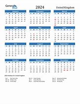 Image result for UK Month Calendar