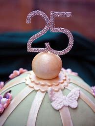 Image result for 25th Birthday Cake