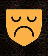 Image result for Black Phone Mask Sad Face