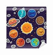 Image result for Solar System Cartoon BW