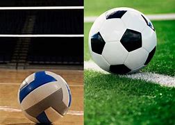 Image result for Soccer Ball and Volleyball