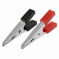 Image result for Small Insulated Alligator Clips