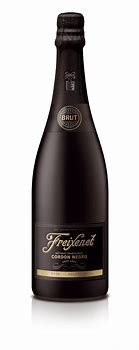 Image result for Brut Champagne Black Bottle