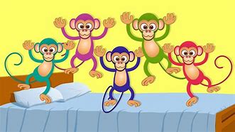 Image result for 5 Cheeky Monkeys