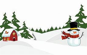 Image result for Winter Scene Clip Art Christmas
