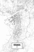 Image result for Osaka Street Map