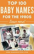 Image result for 1980s Names