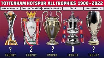 Image result for Tottenham Trophies