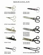 Image result for Sewing Scissors Types