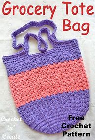 Image result for Crochet Grocery-Bag