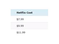 Image result for Netflix per Month