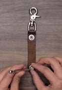 Image result for How to Create a Leather Keychain