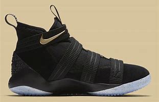 Image result for Jordan Soldier 11 Black Gold