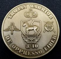 Image result for US Army 10th SFG Challenge Coin