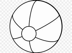 Image result for Beach Ball Vector Black and White