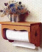 Image result for Oak Tree Branch Paper Towel Holder