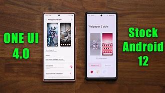 Image result for Android vs One UI Screen Shot