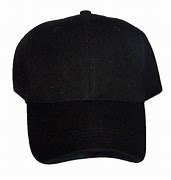 Image result for Plain Black Baseball Hat