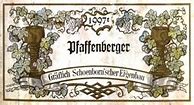 Image result for Schloss Schonborn Hattenheimer Pfaffenberg Riesling Spatlese Old Label