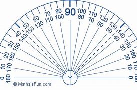 Image result for Protractor with 160 Degrees