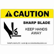 Image result for Sharp Pins Safty Stickers