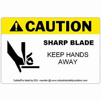 Image result for Sharp Blade Sign