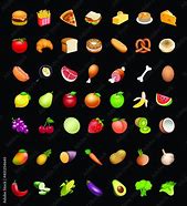 Image result for color emoji food
