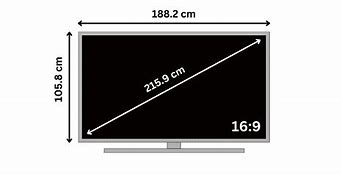 Image result for Dimensions of 85 Inch TV