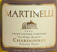 Image result for Martinelli Chardonnay Sea Ridge Meadow Three Sisters