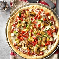 Image result for Spicy Vegetarian Pizza