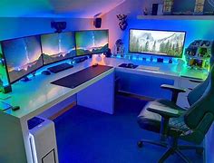 Image result for pc game rooms decorating