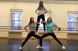 Image result for Cheer Stunts for 3 People