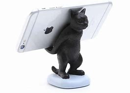 Image result for Black Cat Phone Holder