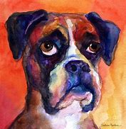 Image result for Boxer Dog Pop Art