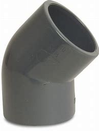 Image result for 2 Inch PVC NPT 45-Degree Elbow