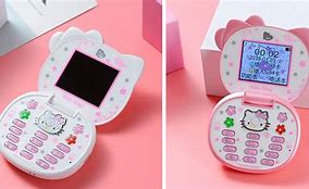Image result for Hello Kitty Phone Slide Shopping