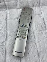 Image result for sharp aquos 37 inch television freeview remote