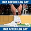 Image result for Funny Leg Day Memes