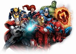 Image result for Avengers Cartoon PNG