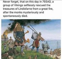 Image result for Lindisfarne Viking Meme