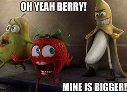 Image result for Banana Chasing Strawberry Meme