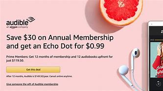 Image result for Amazon Audible Membership