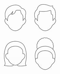Image result for Blank Child Face Template