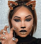 Image result for Halloween Cat Eye Makeup