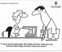 Image result for Funny Hearing Aid Cartoons